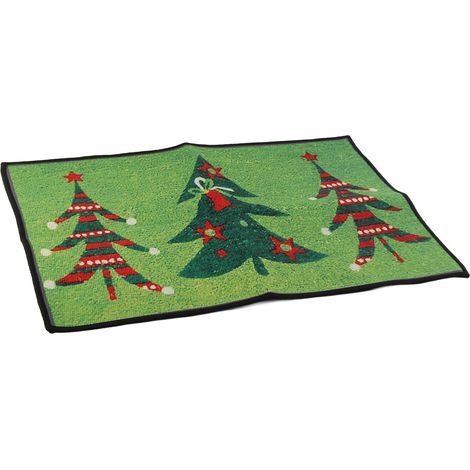 Tapis de sol antidérapant de Noël pour salon et chambre à coucher 4060cm (1/5)