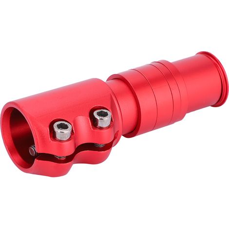 Rallonge de potence et de guidon pour VTT (rouge) (1/5)