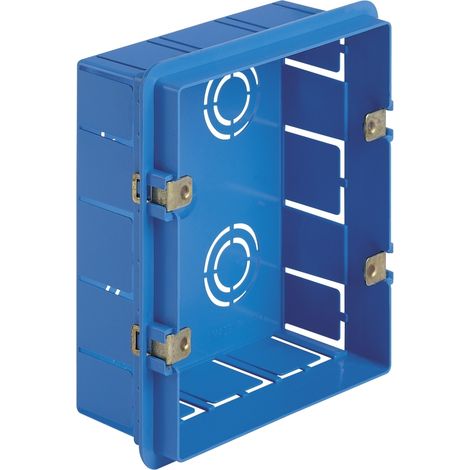 Scatola Incasso 6M(3+3) Azzurro VIMAR 09996