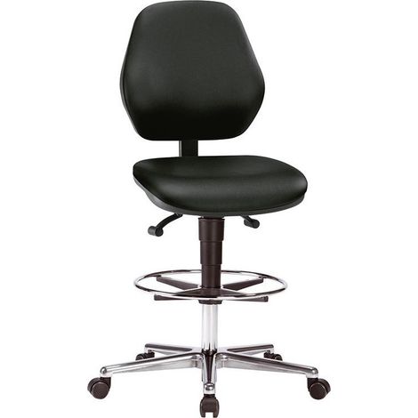 Silla De Oficina Básico Negro Skai 39131-2571 (1/5)