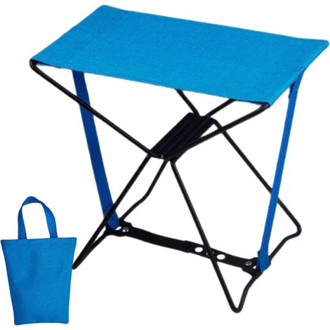 Tabouret et chaise pliable, léger, stable et très résistant Tabouret pliant d'extérieur pour adultes – Pour l'extérieur, la randonnée, la randonnée, la pêche, les pique-niques, les voyages