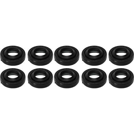 10 pièces voiture AC climatiseur compresseur arbre joint d'huile Kit caoutchouc pour compresseurs V5 AC. (1/5)