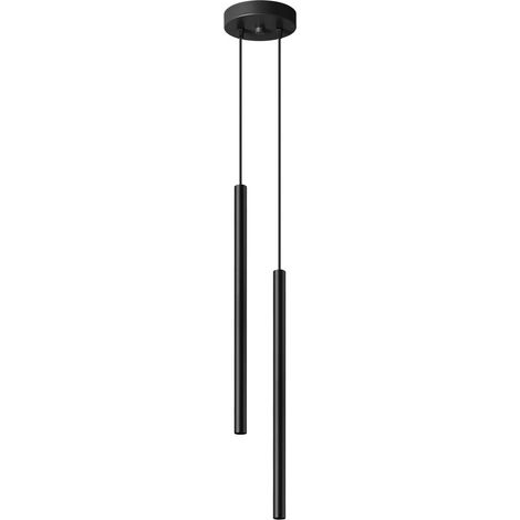 Lámpara colgante Pastelo 2 G9 negra Sollux SL.1304 (1/2)