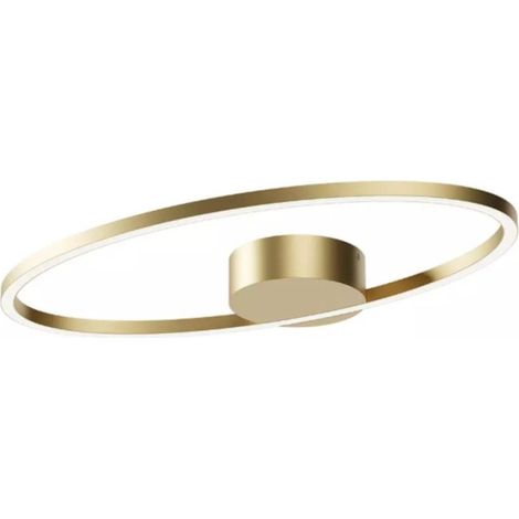 Plafonnier classique en aluminium bronze à intensité variable redo group leo 01 3297 led cct