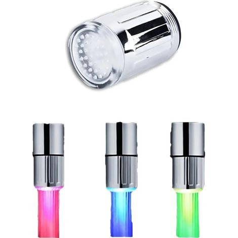 Robinet de douche couleurs changeantes avec lumires LED (1/5)