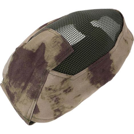 Lot de 2 masques de protection pour l'escrime, compatibles avec une grille en acier haute résistance, conçus pour les sports de plein air et offrant une grande résistance aux chocs. (1/5)
