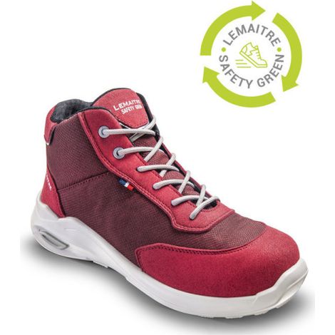 Zapatos de seguridad Eva Alto Burdeos S3S LEMAITRE 38 Burdeos (1/5)