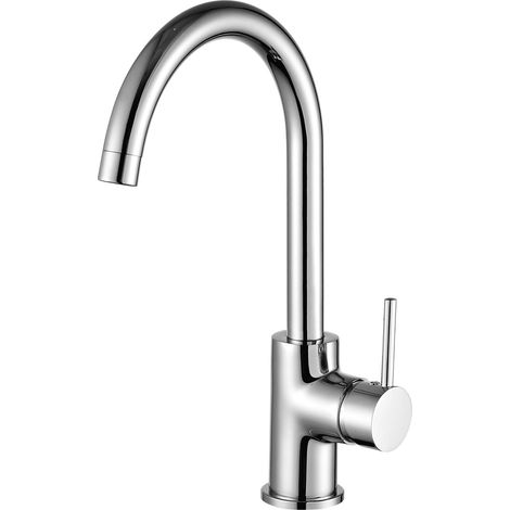 Grifo de cocina con mezclador monomando Round Cromo GME (1/2)