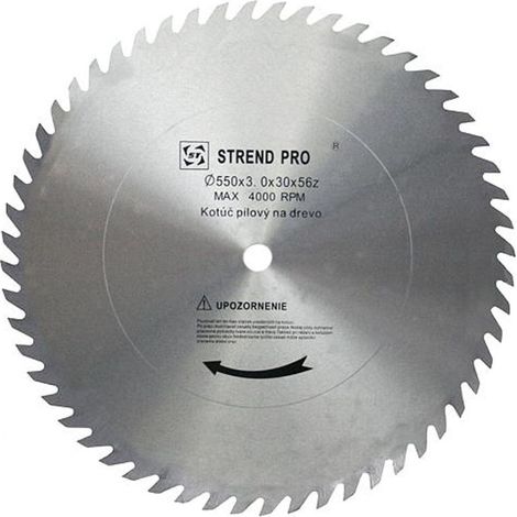 Sägeblatt Strend Pro SuperSaw CW 300x2,0x30 56T, für Holz, Sägeblatt, ohne Zähne