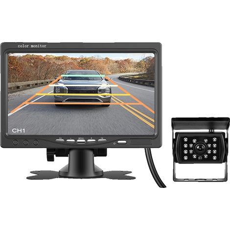 Moniteur de voiture, sans fil, étanche, Moniteur avec caméra (1/5)