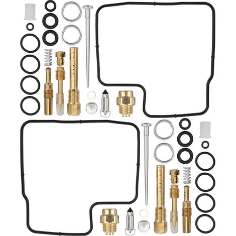 Vergaser-Reparatursatz (2 Sätze) inklusive Vergaserdichtung, kompatibel mit Honda VT1100T/VT1100D2/VT1100C/VT1100C2 (1/5)
