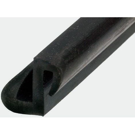 Joint d'étanchéité RS PRO en EPDM noir, 16.2mm x 6,5 mm x 6.5mm ( Prix pour Bobine de 20 Mètres )