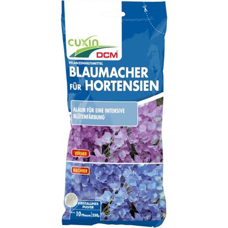 Cuxin Alun 250 g - Teinture bleue pour hortensias, colorant pour hortensias, engrais pour hortensias