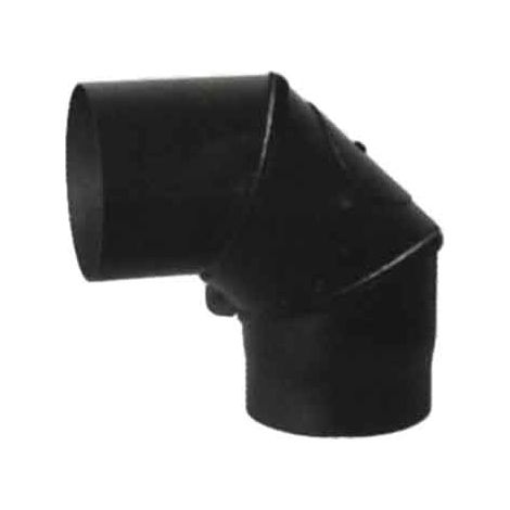 Gomito a 90° Girevole per Stufe a Legna Ø 120 mm