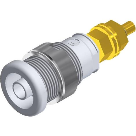 SKS Hirschmann SEB 2600 G M4 conector banana blanco