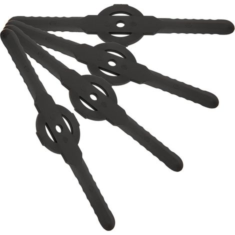 20er-Pack Sicherheitsmesser aus Kunststoff für Rasenmäher – Rasenpflegezubehör – Langes Messer (1/5)