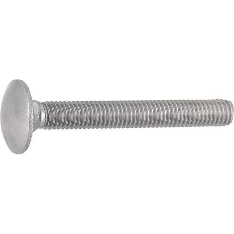 Vis à tête bombée à embase carrée, VG DIN 603 A2 M 12X110/110 conditionnement : 50