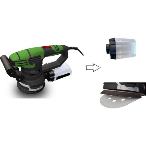 Ponceuse excentrique électrique 450w - disque 125mm