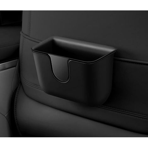 Poubelle auto étanche et anti-fuite, design à compartiments, suspendue à l'arrière, portable pour SUV, camion, fourgon. (1/5)