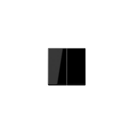Jung Tasto basculante 2 posti, duroplastico, serie A, nero A 595 SW