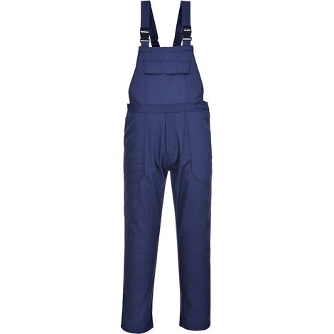 Portwest – Salopette de travail ignifuge Bizweld 330g – Taille XXXL – 5 poches – Normes EN ISO 11612 et NFPA 70E – Conçue pour environnements dangereux (1/5)