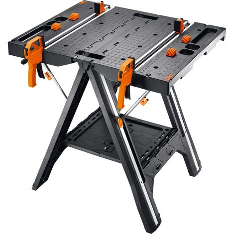 Établi pliable Pegasus WX051 avec chevalets (1/5)