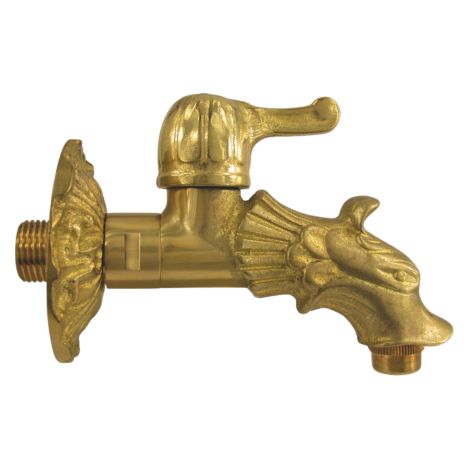 Robinet de sortie AquaCraft Nostalgia 1001000114 Tête de dragon avec poignée à levier