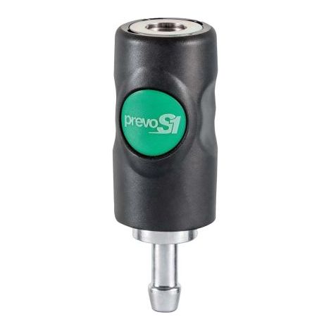 Raccord rapide de sécurité PREVOST, Tuyau cannelé 10mm Euro 7.2, Euro 7.4 en Corps Composite ( Prix pour 1 ) (1/2)