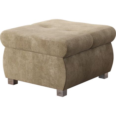 Reposapiés Comfivo Nitor, Lumo 30, 39x60x60cm, Diámetro: 0, Tapiz, Patas: Plástico, 0, Parcialmente montado