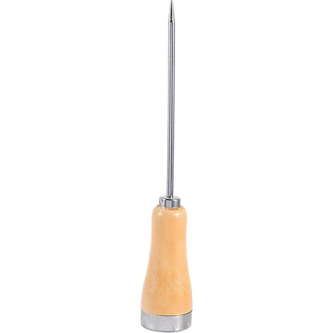 Piolet à glace avec manche en bois, outil de cuisine et de bar, poinçon en acier inoxydable GL (1/5)