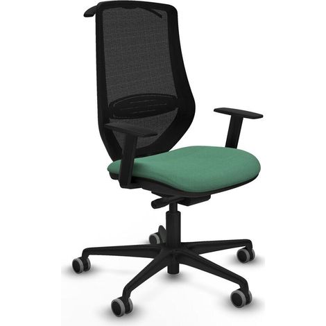 Piqueras y Crespo D036G0H Chaise Bureau Vert Esmeralda (1/3)