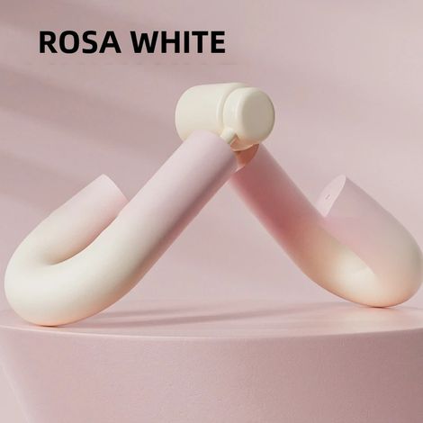 (Rose et blanc) Appareil de musculation des jambes et des fessiers, équipement de fitness à domicile, outil d'entraînement des muscles abdominaux pour les maîtres de yoga (1/5)