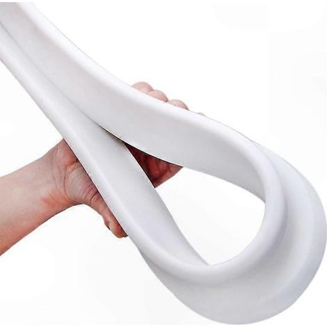 Douche escamotable avec bac de rétention pour seuil, paroi pliable étanche, modèle compact, installation facile, 1 pièce, noir, usage salle de bain, protection anti-éclaboussures, design pratique. (1/5)