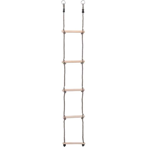 Scala a 5 Gradini 210 cm in Legno Massello di Pino vidaXL (1/3)