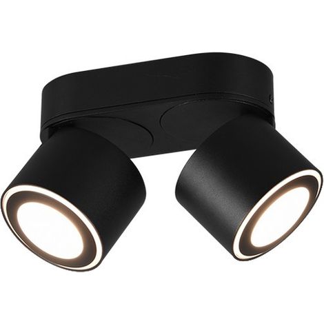 Trio Taurus spot de interior negro mate 18 cm (1/5)