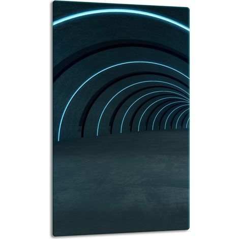 Glasplatte, Tischplatte, 30x52 Tunnel (1/5)