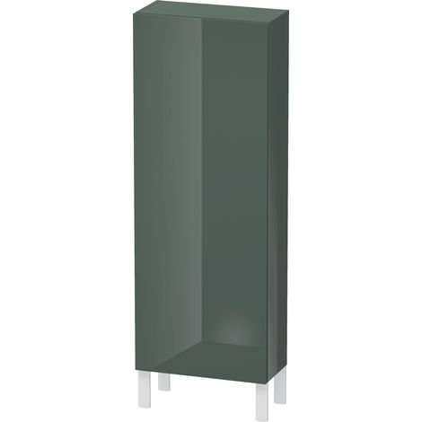 DU Halbhochschrank L-Cube 243x500x1320mm 1 Tür, TA re., dolomiti grey hochglanz (1/5)