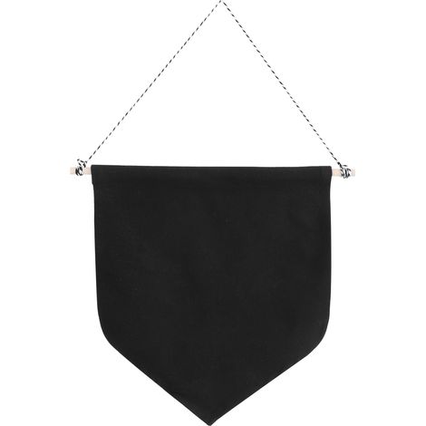 Lot de 3 présentoirs muraux vierges pour badges et broches, décoration intérieure, noir, taille S (1/5)