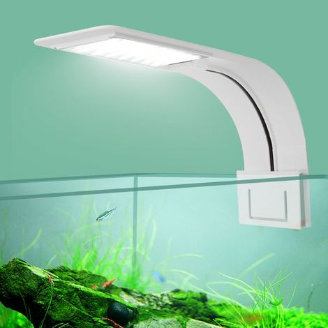 royaluxe - Lampe à LED ultra-fine pour aquarium Éclairage d'aquarium Lampe à LED haute luminosité pour aquarium Lampe à LED pour aquarium (X3 boîtier lumière blanche) (1/5)