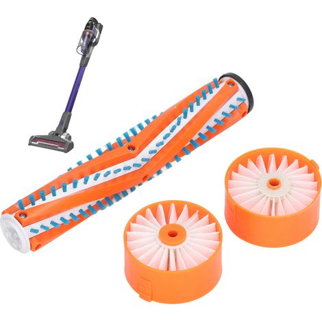Compatible avec la brosse principale, la brosse rotative et le filtre de l'aspirateur sans fil BLACK+DECKER BSV2020G/BSV2020P. (1/5)