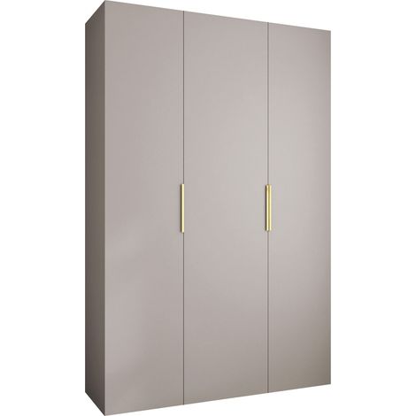 Armoire Hartford 573, Cachemire, 246x160x42cm, Portes d'armoire: Avec des charnières, Nombre d'étagères: 11 (1/5)