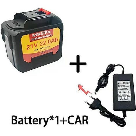 Verwenden Sie den neuen wiederaufladbaren 18V 21V 5S4P 22,0Ah Lithium-Akku für Makita 18V Elektrowerkzeuge wie Akku-Schraubenschlüssel, Sägen, Bohrmaschinen, Schleifmaschinen und Schraubendreher. (1/5)