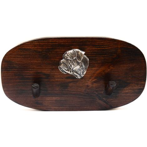 Bulldog inglese, Bulldog I - gancio per accessori, gancio per medaglie con un cane, ganci per chiavi di Art-Dog (1/5)