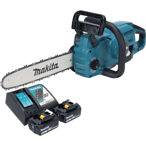 Makita DUC 357 RM2X3 Motosega a batteria 18 V 35 cm brushless + 2x batteria 4,0 Ah + caricabatterie