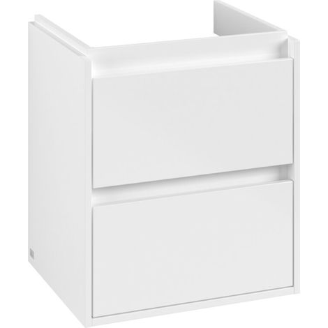 Villeroy & Boch Skyla Waschtischunterschrank 52,2 x 59,6 cm, 2 Auszüge