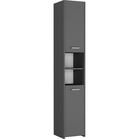 Badezimmerschrank Anthrazit, 40 x 30 cm - Modern L-1 (1/5)