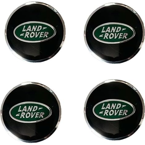 4Pcs Auto Cache Moyeux compatible avec Land Rover Series I 1948–1958 62mm,Capuchons Centre Roue Moyeu Voitures Décoratifs Accessoires,A-6 (1/4)