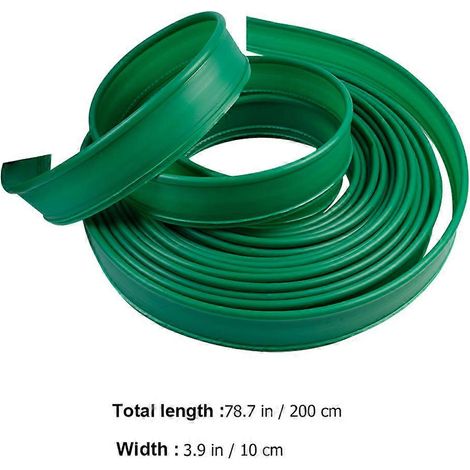 1 rouleau de bordure de gazon en plastique, barrière de séparation pour allée et terrasse (1/5)