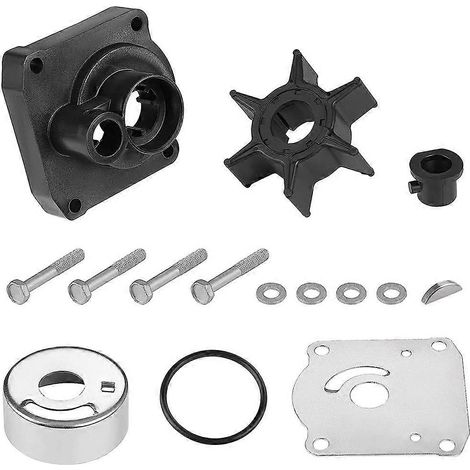 Kit de réparation pour turbine de pompe à eau quatre temps de 25 ch compatible avec les moteurs hors-bord 61N-W0078, 61N-W0078-0A et 61N-W0078-00. (1/5)