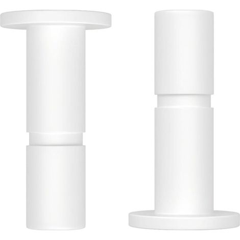 Tappi terminali in plastica da 3/8", raccordi in plastica per tubi RO, tappi per tubi RO per filtri ad osmosi inversa